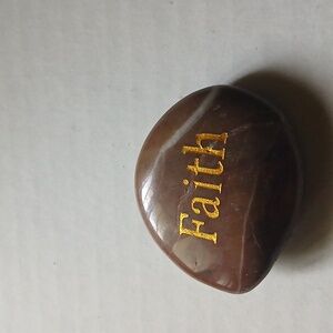 Faith energy stone Decor NIP